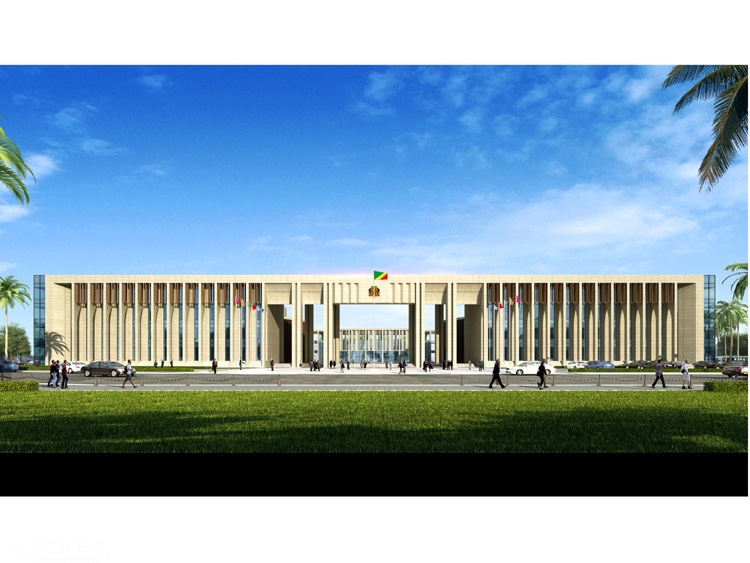 援刚果（布）新议会大厦项目